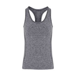 TriDri Womens/Ladies Seamless 3D Fit Multi Sport Sculpt Undershirt / Charcoal